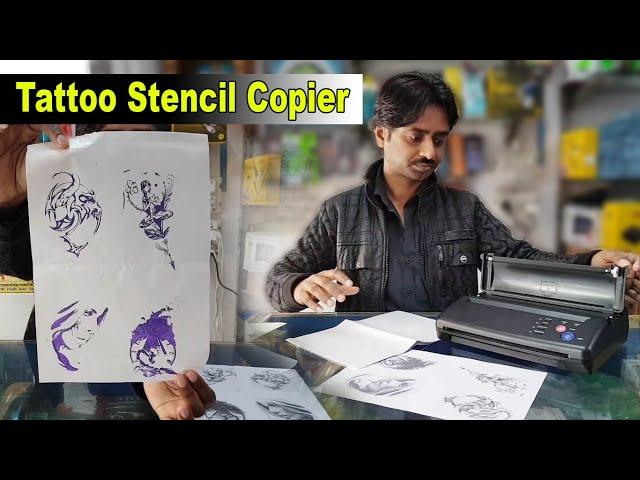 Tattoo Stencil Copier  || Thermal Printer