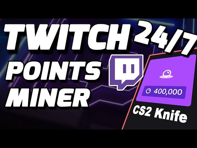 Twitch Channel Points Miner 24/7 with Render (Updated)