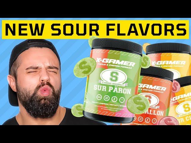 X-Gamer's New SOUR Flavors [X-Gamer S-Märke Review]