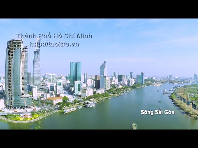 MÙA XUÂN TRÊN THÀNH PHỐ HỒ CHÍ MINH (Remix) . Cảnh đẹp SÀI GÒN.