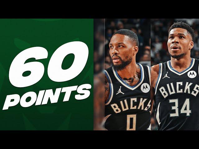 Giannis (33 PTS) & Dame (27 PTS) Combine For 60 PTS In Bucks W!  | January 13, 2024