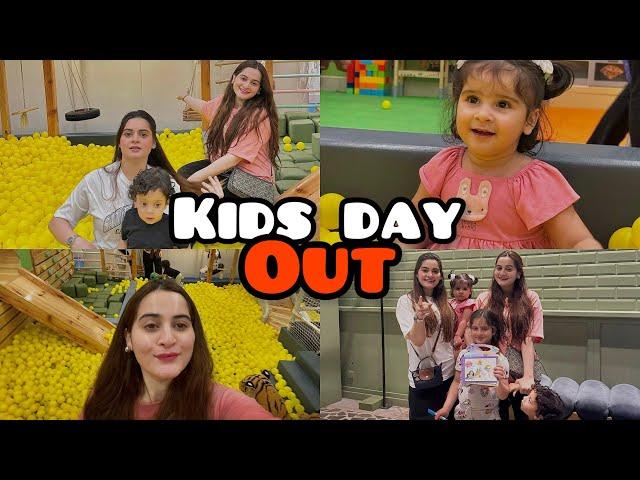 Day out with AMAL, HASAN and MIRAL - Aiman khan