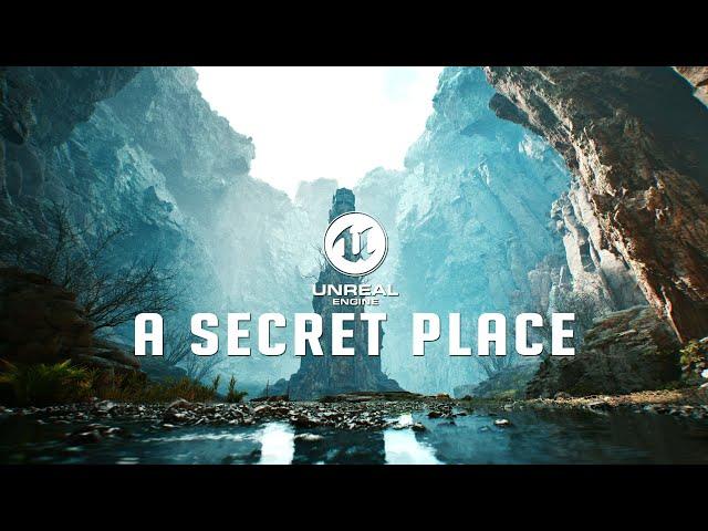 Unreal Engine 5.5 render II "A Secret Place" II #render #unrealengine5 #megascans