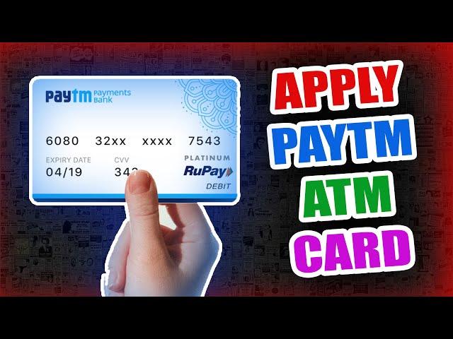 How To Apply Paytm Atm Card In Tamil