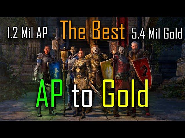 ESO AP to GOLD | 2023 | Elder Scrolls Online | ESO | Gold Method | Alliance Points To Gold |