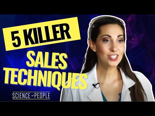 5 Science Backed Sales Techniques