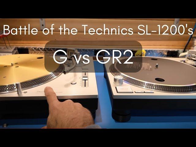 Technics SL-1200GR2 Review and Comparison to SL-1200G