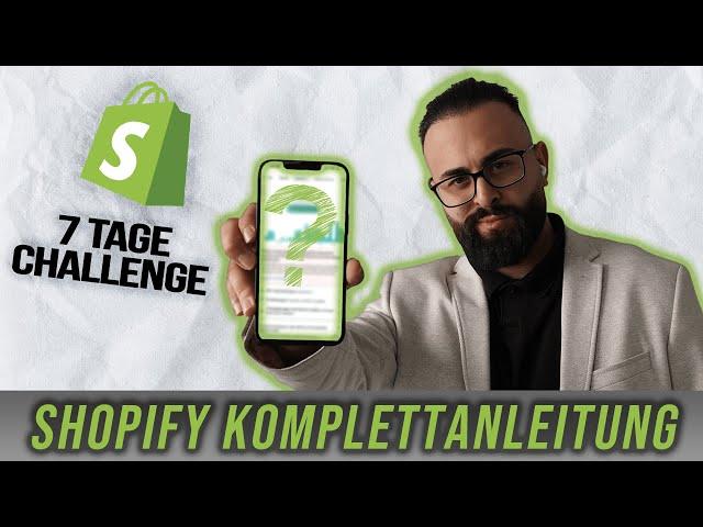 ___€ in 7 Tagen? Ich baue einen Shopify Online Shop auf | Print on Demand Komplettanleitung