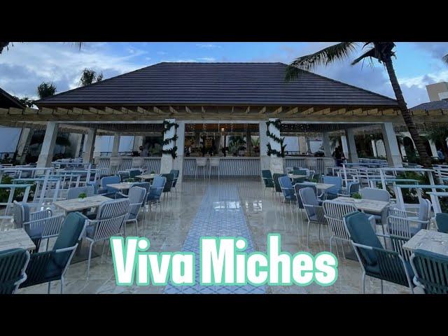 Viva Miches by Wyndham Restaurants Tour New All Inclusive Resort Now Open Dominican Republic