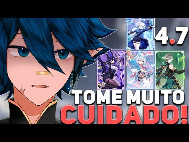 Tome CUIDADO Com a 4.7! Ou VAI Se ARREPENDER MUITO! GENSHIN IMPACT Banners