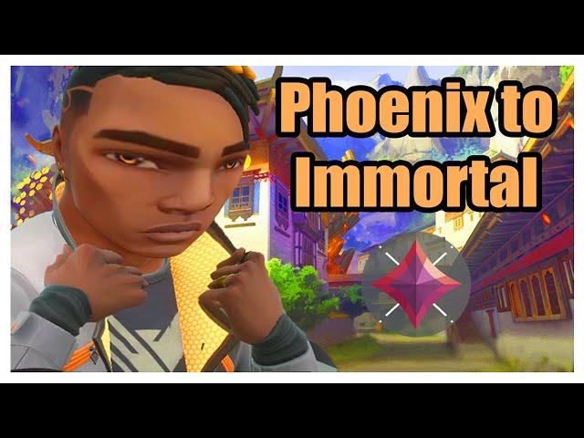 Phoenix Voice Trolling to Immortal! VALORANT #1