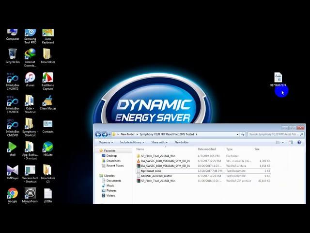 Symphony V120 FRP Reset File 100% Tested