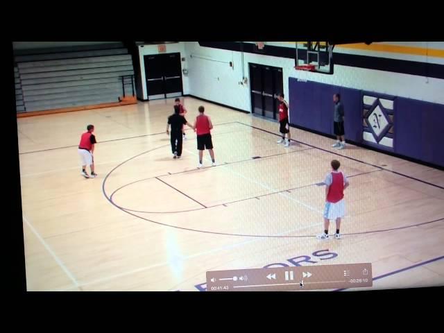 Zone Continuity offense "corner" pt. 1