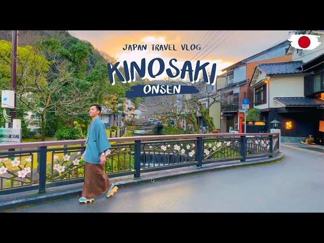  Kinosaki Onsen นอนเรียวกัง ใส่ยูกาตะ ลุยออนเซ็น ️ [ENG SUB] Onsen, Ryokan, Japan Travel Vlog