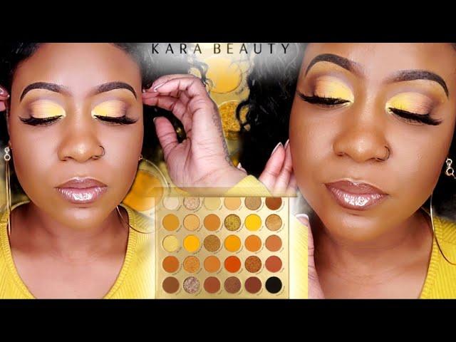 *NEW* Kara Beauty " Cleo Queen" Pro Shadow Palette *PRO16 | Makeup Tutorial 2021