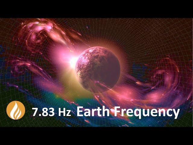 Earth Frequency Schumann Resonance Music 7.83 hz + 70 hz Theta Waves