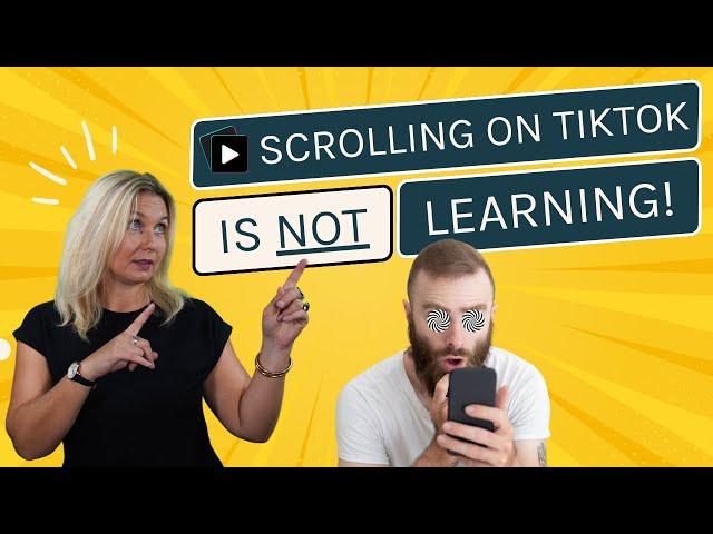 What is learning? - the TikTok era: Reel learning VS REAL learning