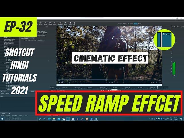 Speed Ramp Effect | Shotcut Free Video Editor Tutorials | EP-32 | Hindi