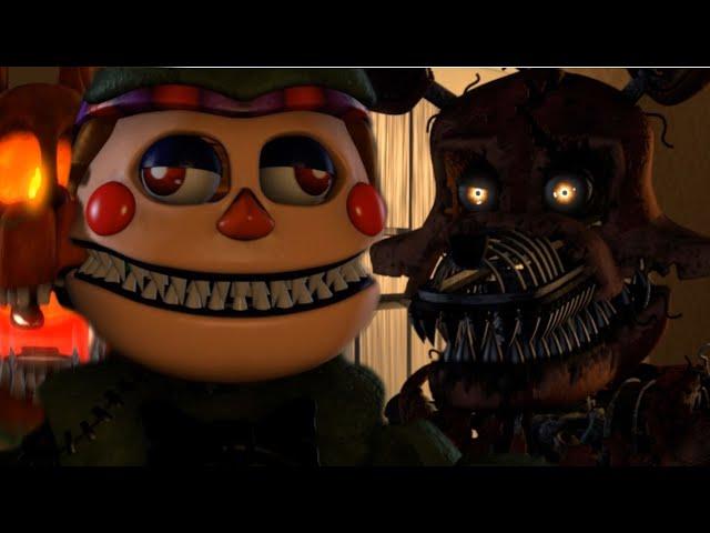 |FNAF\SFM| Nightmare Foxy Passes out Candy