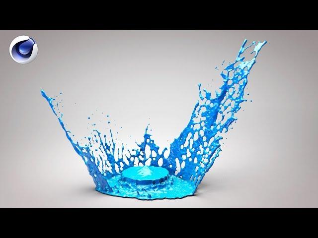 Cinema 4D Tutorial - Create Water Splash