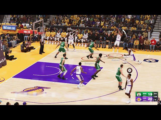 NBA 2K23 - Boston Celtics vs Los Angeles Lakers - Gameplay (PS5 UHD) [4K60FPS]