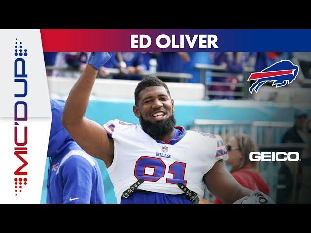 Mic'd Up: Ed Oliver | Buffalo Bills