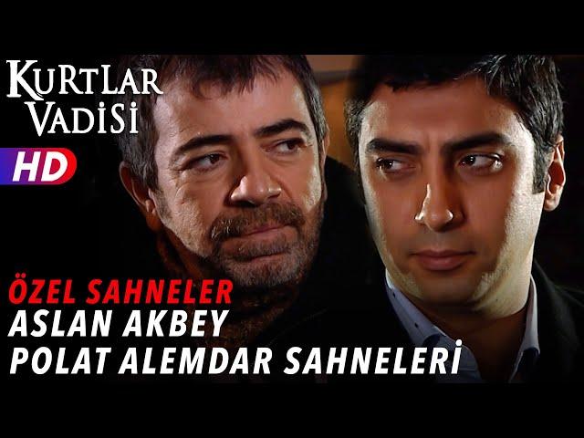 Aslan Akbey ve Polat Alemdar Sahneleri - Kurtlar Vadisi | Özel Sahneler