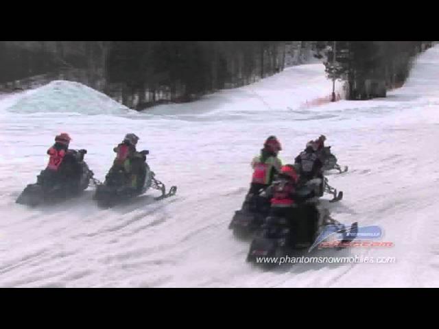 Phantom 250 Snowmobiles Action Video