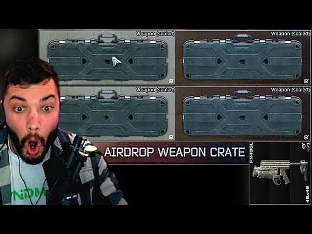 Airdrops have Locked WEAPONS CASES (FIRST Pre-Wipe EVENT)