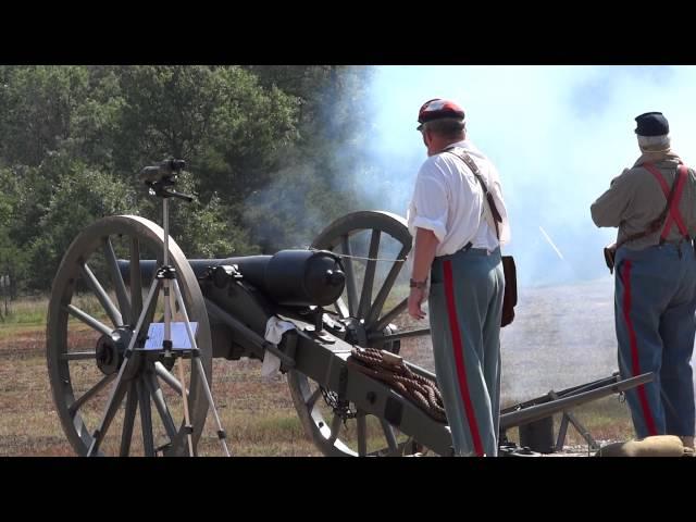 Civil War Artillery with full military loads