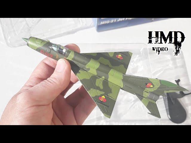 Russian MiG-21 MF Cold War Soviet Fighter. East Germany. Hobby Master 1/72nd Scale Diecast.