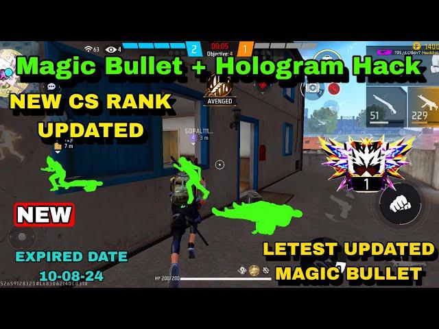 Ob45 magic bullet + Hologram | FreeFire Anti-Blacklist Cs Rank working Obb Patch Config File ff