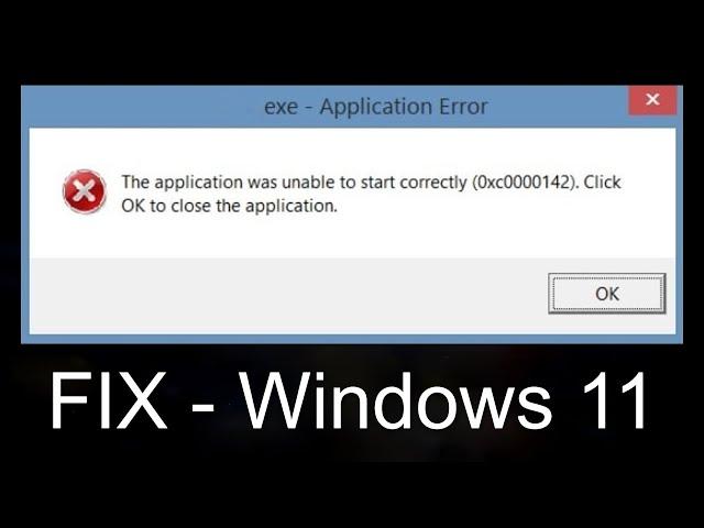 FIX GTA 5 Error The Application Was Unable To Start Correctly (0xc000009a)(0xc0000142) On Windows 11