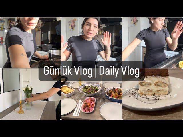 MUTFAK VLOG | Akşam menüsü, Alışveriş , rutin ev temizliği , araba sürprizi , misafir sofrası