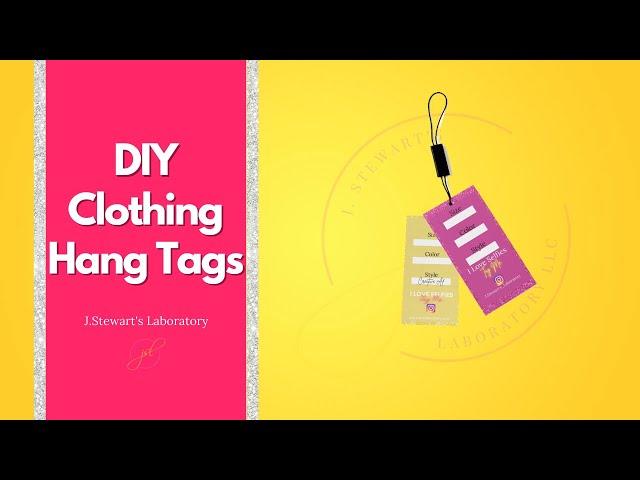 Diy Clothing Hang Tags | Diy Tag Labels