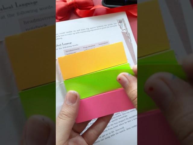 3 amazing uses of sticky notes||use sticky notes effectively in your studies||creation by Parangita