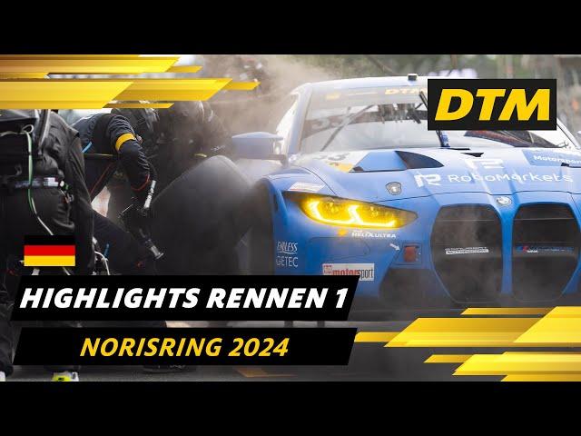 Plötzlich Regen auf dem Stadtkurs! | DTM 2024 Highlights | Norisring