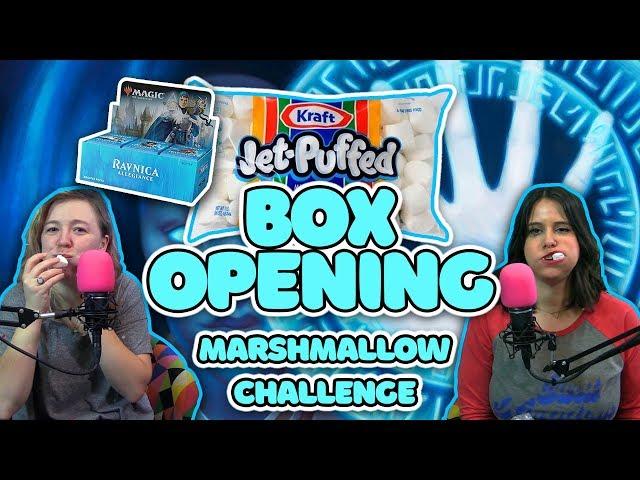 MTG Booster Box Opening Ravnica Allegiance! | Can We Survive the Marshmallow Challenge??