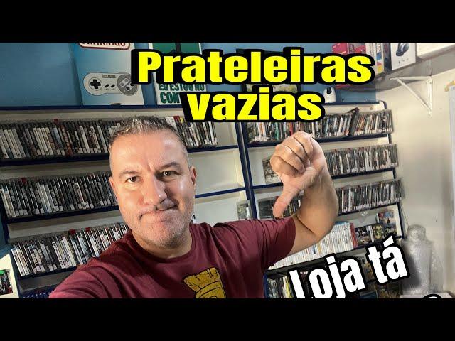 LOJA DINOSSAURO GAMER ESTÁ FICANDO VAZIA DE PRODUTOS ?! Ta DIFÍCIL REPOR