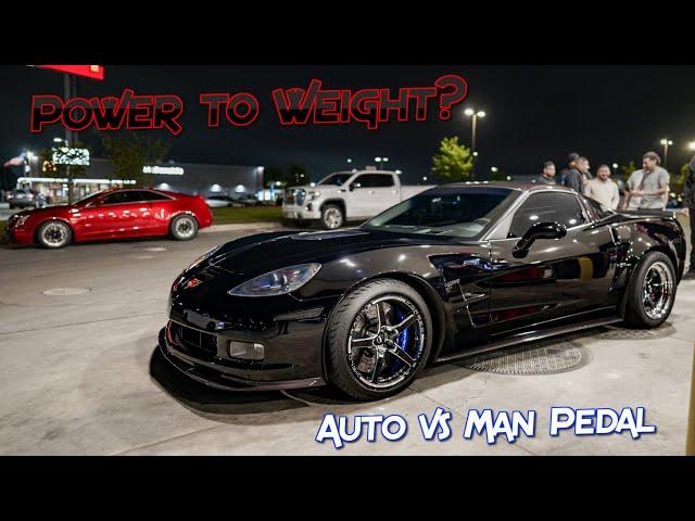 Blower C6s vs 1000hp Hellcats vs 1100 Twin Turbo CTSV (Hard fought racing)