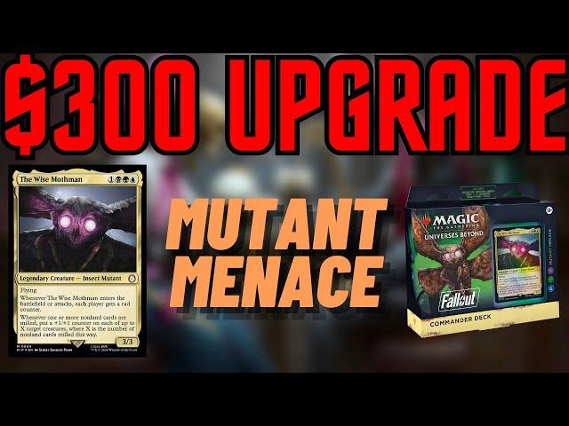 Mutant Menace Upgrade - Improving the Precon Commander Deck with $300