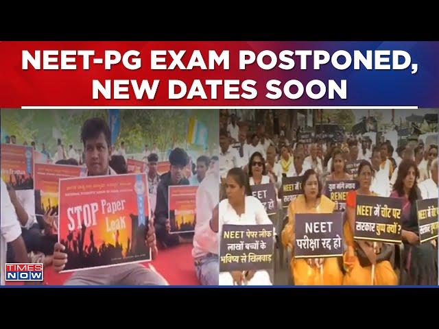 Big News: 2024 NEET-PG Exam Postponed As Precautionary Measure, New Exam Dates Soon, Watch Reactions