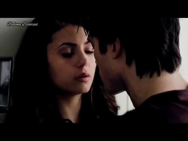 Damon and Elena Laboratory kissing scene | The Vampire diaries | Flashback