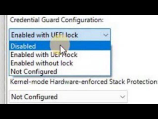 How to enable or disable Windows Defender Credential Guard