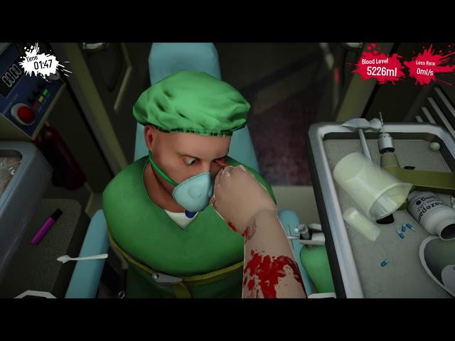 Surgeon Simulator Ambulance Eye Transplant A++