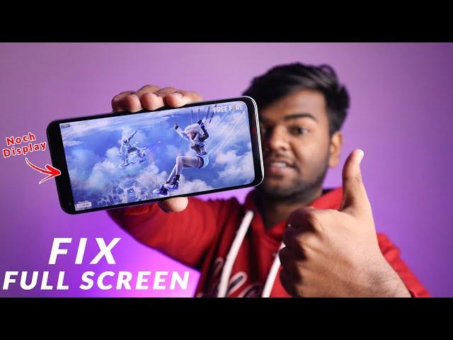 How To Play FreeFire In Full Screen Notch Display | FreeFire Full Screen Setting | Kaise Karen
