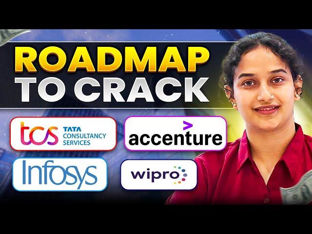 Roadmap to Crack TCS, Infosys, Wipro, Accenture | Hiring and Preparation for 2024, 2025 batch |