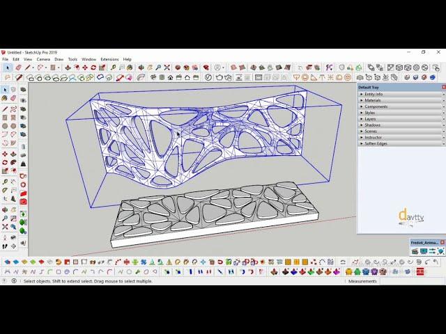 Voronoi Sketchup Tutorial