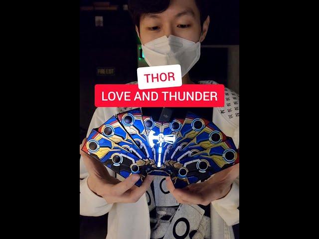 Have you seen this?! Thor: Love and Thunder Playing Cards with one-of-a-kind tuck box! 🪓