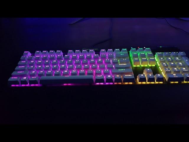 Corsair k70 white doubleshot pbt keys